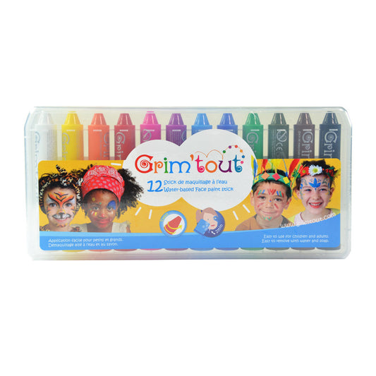Coffret 12 sticks de maquillage