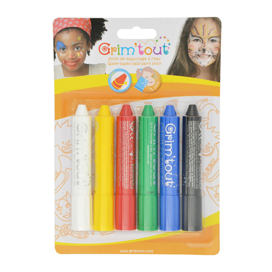 Boite 6 sticks de maquillage - Basic