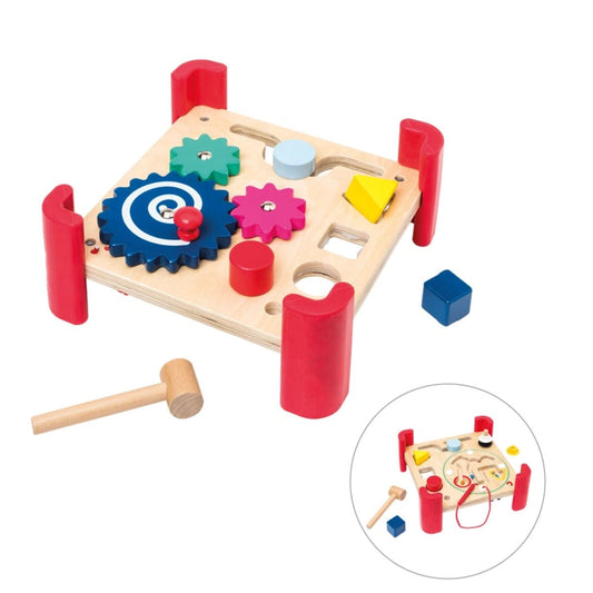 Table d'activités double face