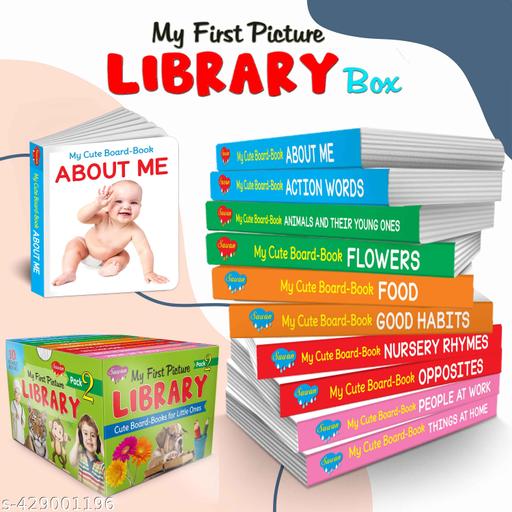 My First Picture Library Box 2 - Coffret 10 livres