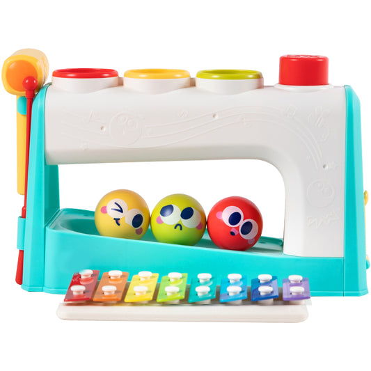Jouet éducatif Montessori 4-en-1 – Centre musical multifonctions Hola
