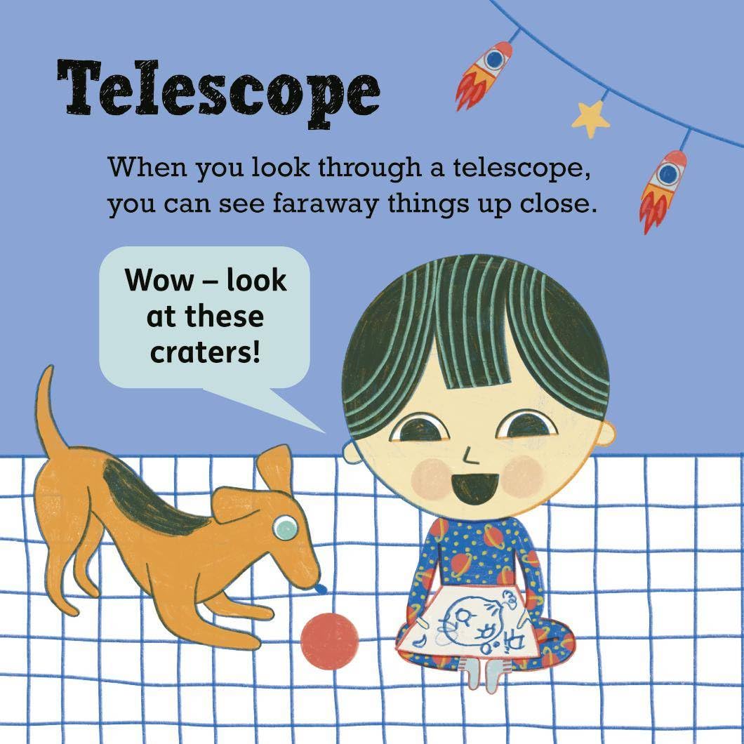 Science Words for Little People: Space