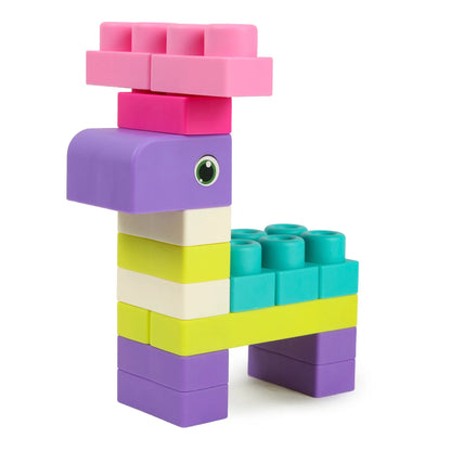 Sac de blocs de construction souples – 40 pièces