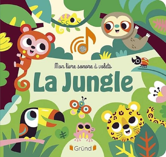 La Jungle - livre sonore à volets