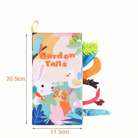 Livre en tissu - Garden tails