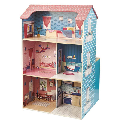 Cuisine et maison de poupée 2 en 1