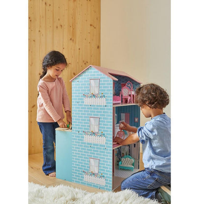 Cuisine et maison de poupée 2 en 1