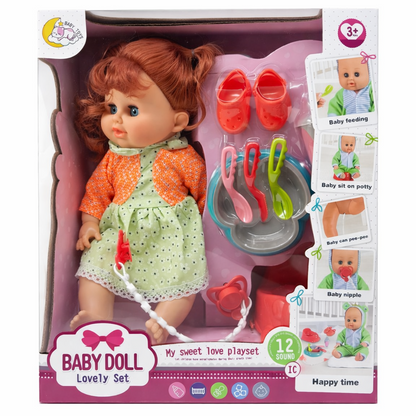 Poupée Bébé Lovely Set