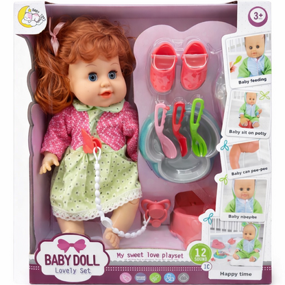 Poupée Bébé Lovely Set