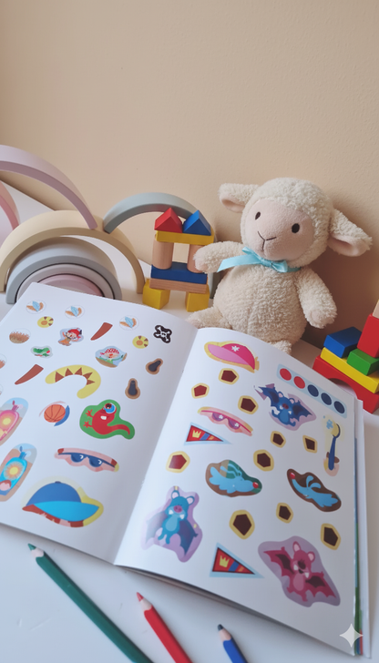 تعلم وامرح مع ستيكرز - Apprends et Amuse-toi avec des Autocollants