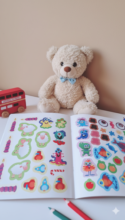 تعلم وامرح مع ستيكرز - Apprends et Amuse-toi avec des Autocollants