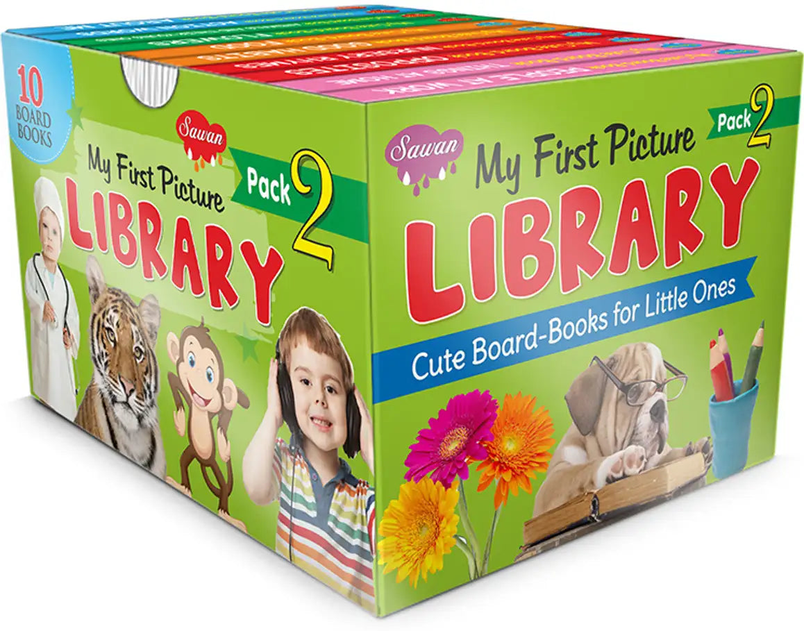 My First Picture Library Box 2 - Coffret 10 livres