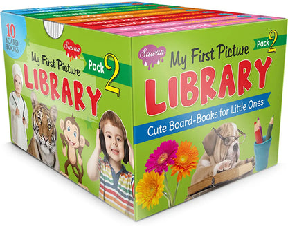My First Picture Library Box 2 - Coffret 10 livres
